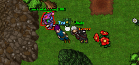 Localização do NPC, ao interagir ele dará a task de derrotar 1000 pokémons do tipo Fada.